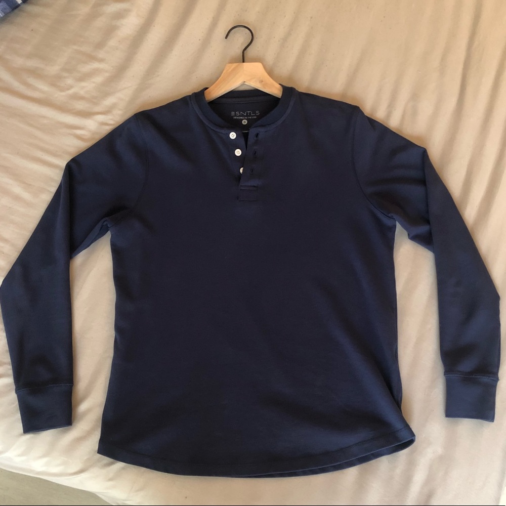 ESNTLS Navy Henley